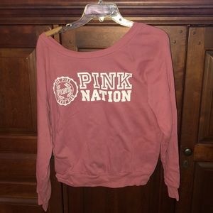 VS pink crew neck